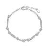DIY Clover Bow Cat Paw Zircon Charm Bracelet Accessories For Women Jewelry Making Beads