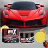 Auto Wax Polish 100g Car Paint Repair Wax Auto Wax Polish With Sponge Ensures Shine & Protect Resists Water UV Rays Dirt
