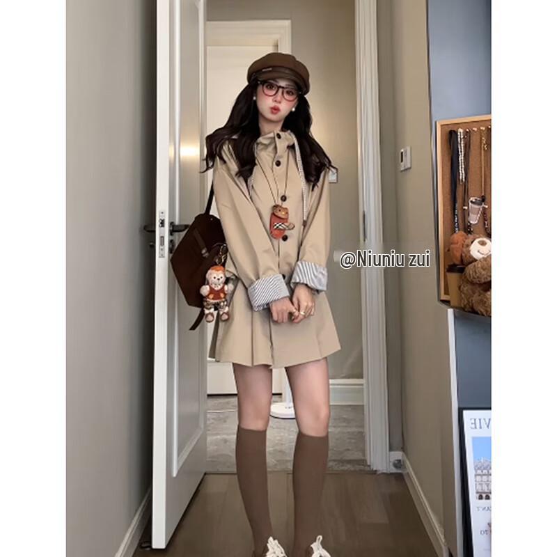 Inman Women's 2025 Autumn Outdoor Hooded Relaxed Jacket