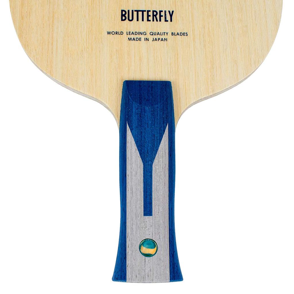 Ракетка для настольного тенниса Butterfly Timo Boll ZLC AN Хватка Шейкхенд Анатомическая Атакующая 35832 Качественная ракетка для пинг-понга