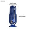 Portable Dual-Motor USB Desk Fan with Rapid Cooling, Multifunctional Five-Speed Cold Air System