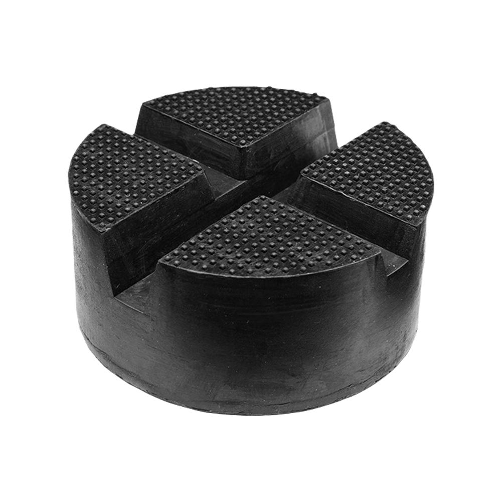 Car Universal X-Slot Jack Pad Rubber Frame Rail Adapter Protector For Pinch Weld Side Car Lifting Anti Slip Design 10x10x4. W8R8
