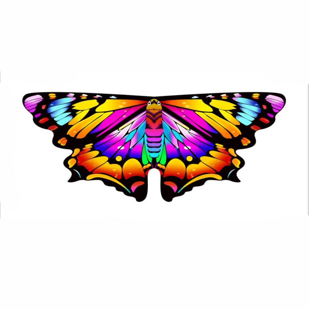 Costume Butterfly Cape Dressing Up Wing Cloak Cute Scarves & Wraps Kids