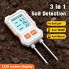 PH/Moisture/Temperature 3 In 1 Digital LCD Soil Tester Backlight Soil Detector for Plants Garden Lawn Farm Soil Moisture Meter