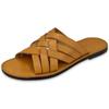 Made In Genuine Lightweight [Dect] Men's Sandals, Leather, Japan, Leather, Cowhide, (Camel, LL)