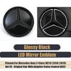 3D Front Grille Star Emblem For Mercedes Benz E-Class W213 2016-2020 E200 E250 E300 E350 E400 E450 Illuminated Logo