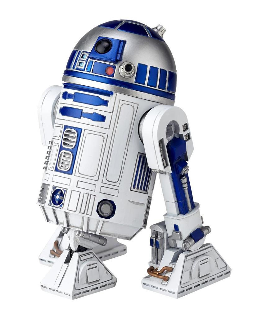 Фигурка сложная Star Wars Revoltech R2D2 100 мм окрашенная подвижная фигурка R2-D2 приблизительно. АБС и ПВХ