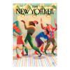 2026 Постер журнала New Yorker Водонепроницаемая картина на холсте Кафе Бар Домашний Декор Подходит для Гостиной Спальни