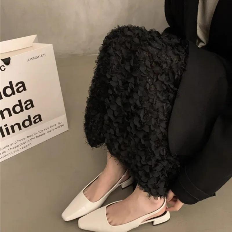 Дизайнерские летние брендовые женские босоножки с открытой пяткой, модные туфли с квадратным носком, элегантные женские босоножки De Mujer