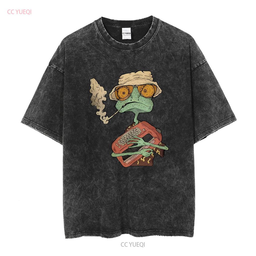 Rango and Fear Loathing in Las Vegas S 5XL T Shirt EN089 vintage Washed Comfortable Casual fashion homme Soft Stretched