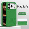 Магнитный Чехол Для Телефона Для iPhone 17Pro Air 16 15 14 17 Pro Max Чехол Для Magsafe Беспроводной Зарядки Силиконовый Мягкий Чехол Волна
