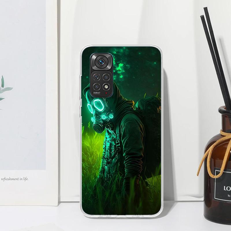 Игровой чехол S-Stalker для Xiaomi Redmi Note 15 13 14S 14 Pro Plus 12S 11S 10S 12 11E 10 11T Художественный Fundas Задняя крышка Redmi Note