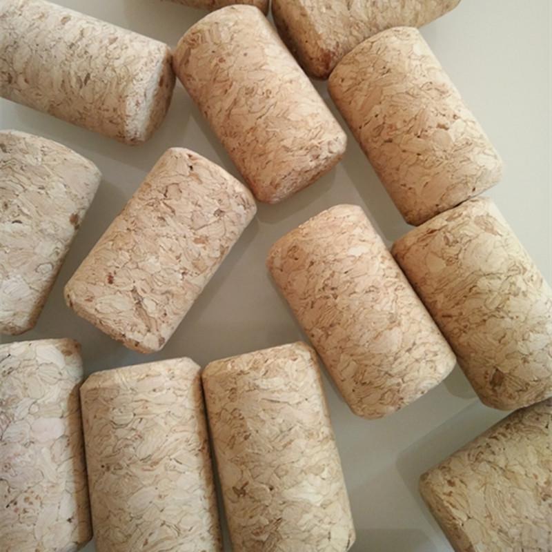 Пробка для винной бутылки из гранулированной пробки красного вина | Натуральная пробка 1+1