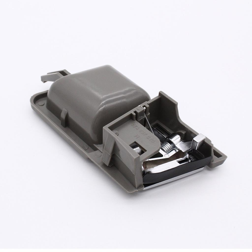 Гладкая дверная ручка с покрытием, современный дизайн, внутренняя дверная ручка, автомобильные аксессуары, простая установка, подходит для T4 90-03