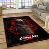 3D Ковер Cobra Kai Classics TV Аманда Карате для Гостиной Спальни, Нескользящий Коврик-Декор для Дивана, Придверный Коврик