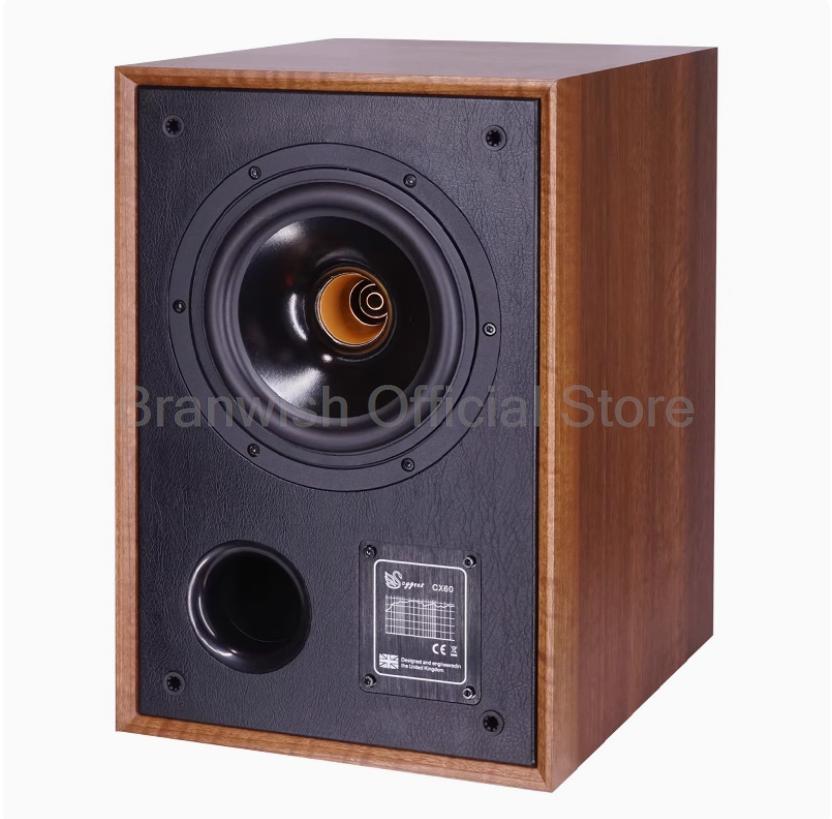 6,5-дюймовый Hi-Fi Сабвуфер Мощная Акустическая Система Пассивный Полочный 2.0 Коаксиальный Динамик Коробка для Объемного Звука Настольный Динамик Звуковая Коробка Динамик