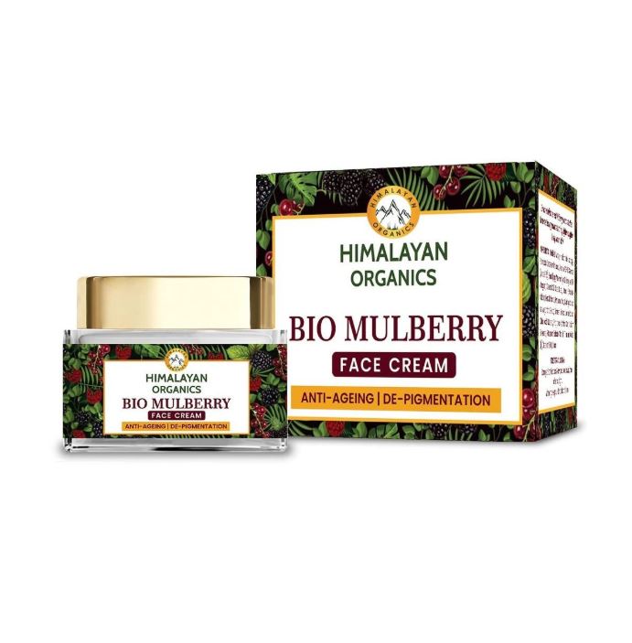 Rejuvenating Face Cream with Mulberry (50 G), Bio Mulberry Face Cream, Himalayan Organics