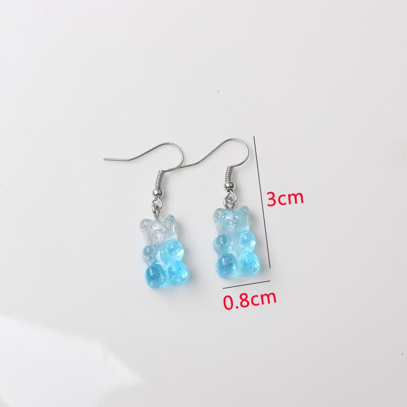 New Blue Color Geometric Earrings for Women Bohemian Flower Butterfly Pendants Female Dangle Earrings 2024 Aretes De Mujer