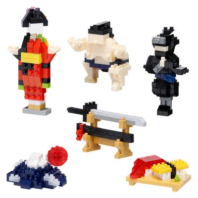 Kawada Nano Block Mini Nano Япония (BOX) NBMC_74S 1BOX = 6 штук, всего 6 типов