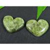 Вессонит 29-29MM?Сердце 2 шт. Целебное сердце кабошон россыпью драгоценный камень 76 карат. СК-4132