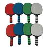 1 Pair Rubber Table Tennis Equipment for Beginner Pingpong Paddle Set Table Tennis Bat Table Tennis Rackets Set