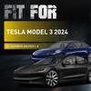 BA39031-A ЖЕЛТАЯ ПЛАТА Светодиодный Дневной Ходовой Свет Передний Для 2X Tesla Model 3 2024