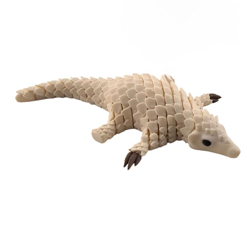 Creative 3D Printed Pangolin Toy Articulated Animal Model Decoration Home Accessories
