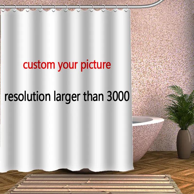 Уильям Моррис Искусство Пользовательский Узор Полиэстер Занавеска для Ванной Водонепроницаемая Занавеска для Душа Сделай Сам Экран для Ванной Напечатанная Занавеска для Ванной