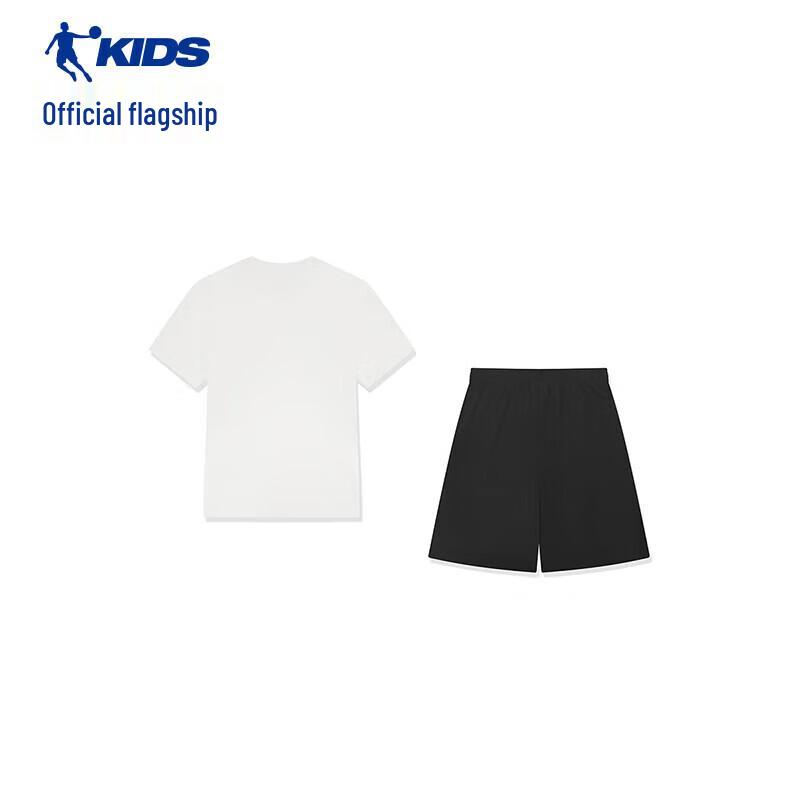 QIAODAN Kids' Summer Two-Piece T-Shirt & Shorts Set