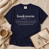 Футболка с определением «Книжный червь» | Книголюб, Книжный клуб, Книжный читатель