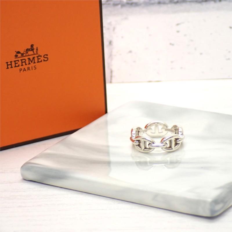 HERMES H109507B #15(JP Size) ring Silver925 Women
