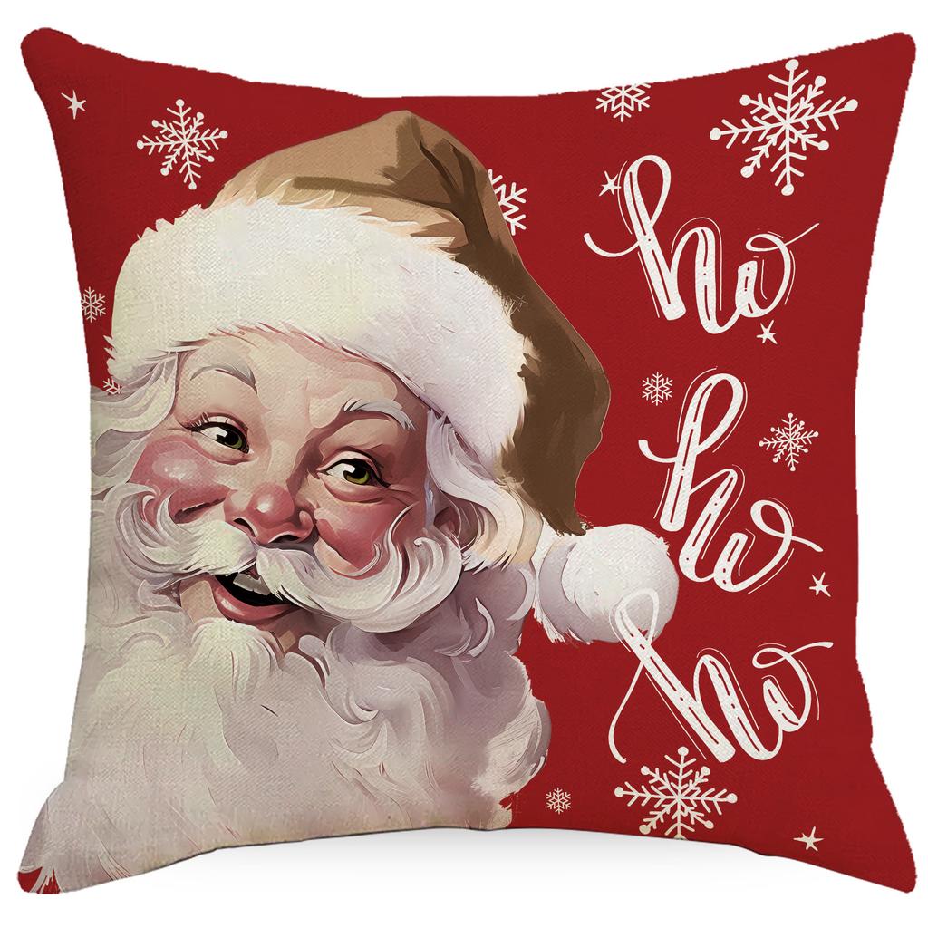 New Christmas Pillowcase Living Room Sofa Bedroom Cushion Home Decoration Sofa Cushion Cover