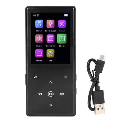 MP3-плеер Многофункциональный HiFi Lossless Sound Шумоподавление Электрическая книга Цветной экран Ультратонкий