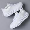 Женские осенние кроссовки Flyknit на толстой подошве, повседневные, для бега - Дышащая сетка, Большой размер, Удобные спортивные кроссовки для мамы