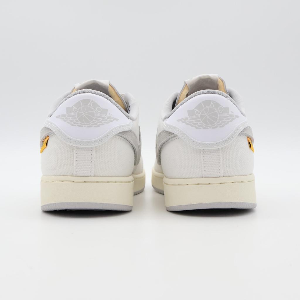DO8912-101 Union Nike Air Jordan AJKO 1 Low SP Белый Холст Парусный Серый (Мужской)