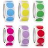 Waterproof Color Coding Labels Coated Paper Dot Labels New Color Round Stickers  Planners Journals