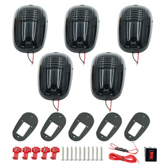 LED Cab Roof Lights High Lumens Super Bright IP67 Waterproof Universal Simple Installation Truck Top Roof LED Light Set