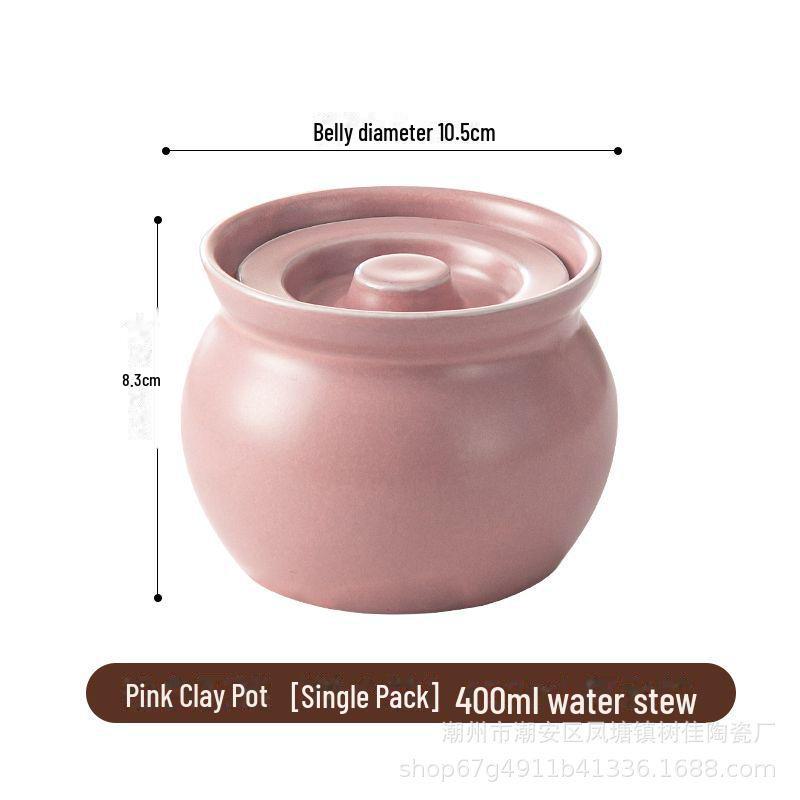 Керамический глиняный горшок из Наньчана: Водонепроницаемая кастрюля с крышкой для тушения и супа, риса, молочного чая и жареных блюд