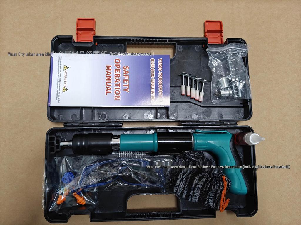 Бесшумный мини-гвоздезабивной пистолет для бетона и стен