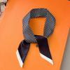 Fashion Skinny Silk Scarf for Women Fashion Hair Ribbons Headbands Bandana Female Bag Wrist Wrap Neckerchief Foulard Neck Ties