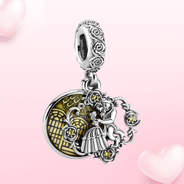 100% стерлингового серебра 925 пробы, подвеска «Тысячелетний сокол», подвеска, подходит для оригинальных модных ювелирных изделий, женский браслет, подарок «сделай сам»