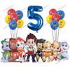 PAW Patrol Birthday Party Decoration New Version Balloon Set Disposable Tableware Kid Event Supplies Banner Backdrop Gift