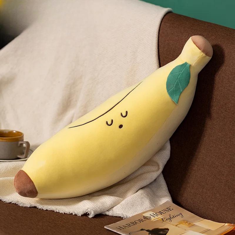Мягкая кукла авокадо, обед, сон, банан, морковь, плюшевая подушка, грибная подушка, кукла, подарок на день рождения девочки