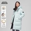 SNOWFLYING Unisex Mid-Length Puffer Jacket