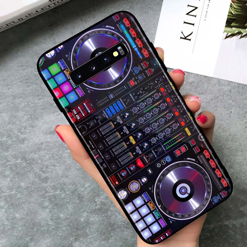 Черный чехол для телефона DJ Music Retro для Samsung Galaxy S21 Ultra Plus Note 20 10 9 8 S10 S9 S8 S7 S6 Edge Plus