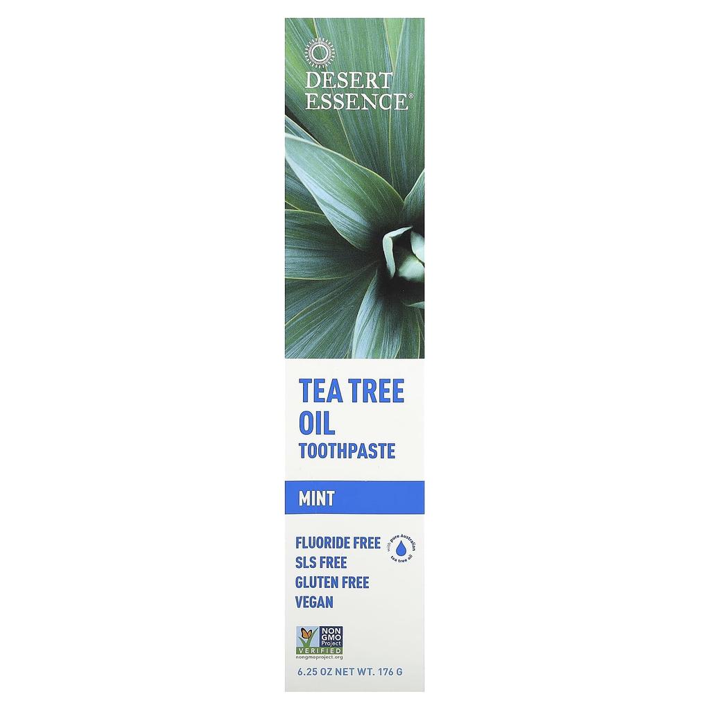Tea Tree Oil Toothpaste, Mint, 176G(6.25Oz)