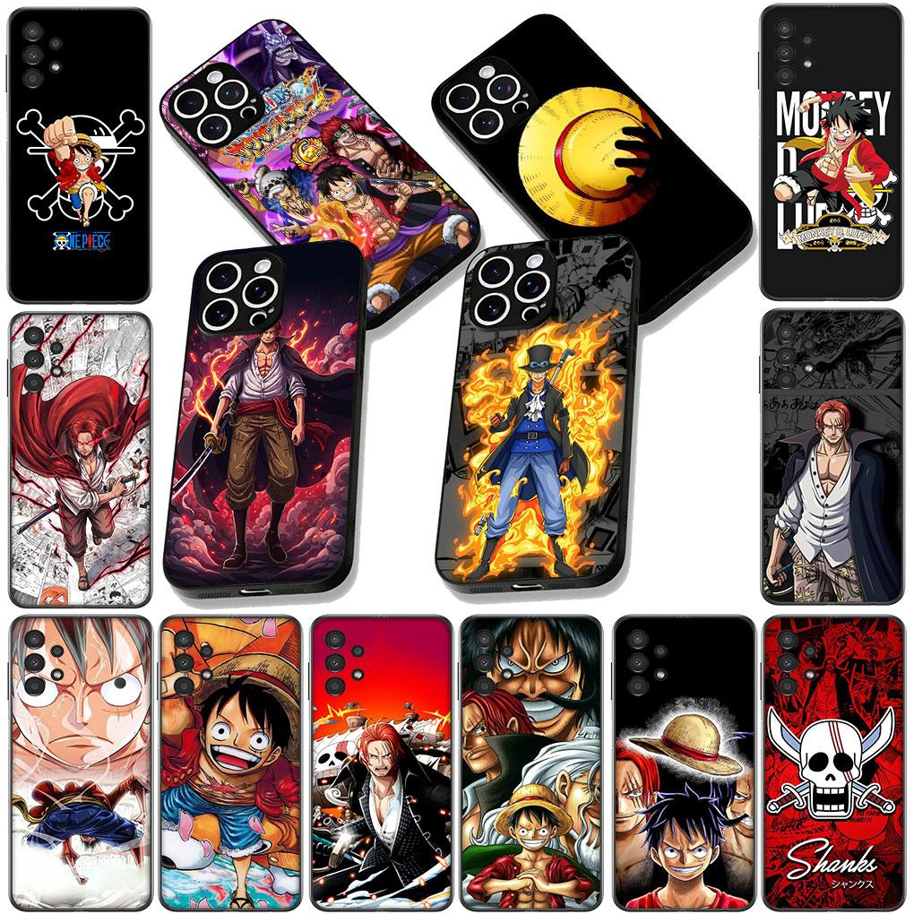 Cover for Apple iPhone 17 16 14 15 Pro Max Plus 15+ 16E XR ProMax Air + Coque Phone Case Poster Shanks Red Hair One Luffy Piece