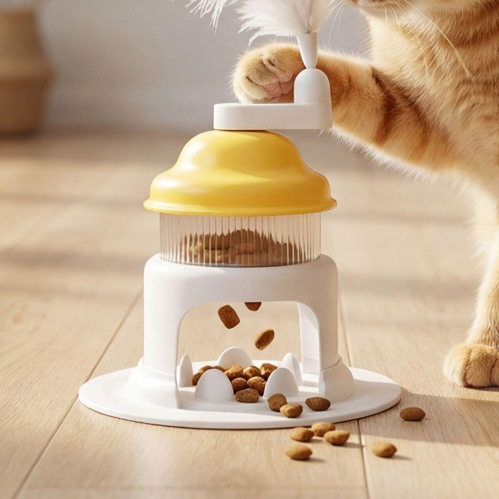 Interactive Design Dog Treat Dispenser Toy Puzzle Mechanism Teaser Wand Pet Slow Feeder Slow Feeding Ice Shaver Shape