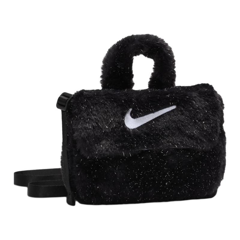 Nike Сумка кроссбоди из искусственного меха для больших детей 1 л повседневная FZ1329-010