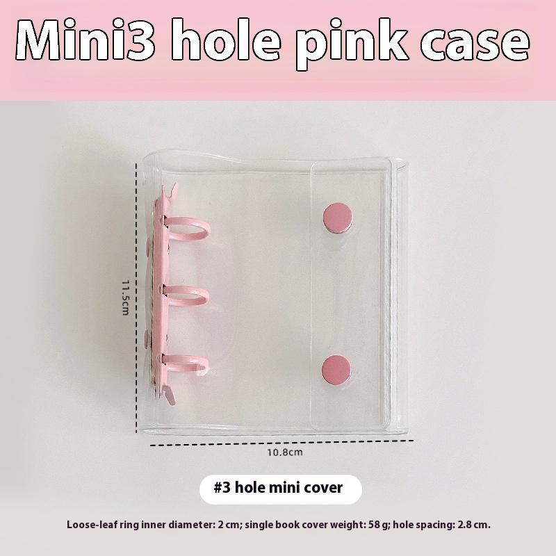 Сделай сам Наклейки для ногтей Книга для хранения накладных ногтей с двойной пряжкой 3 отверстия Зажим для карточек Дисплейная доска Простой альбом для ухода за ногтями